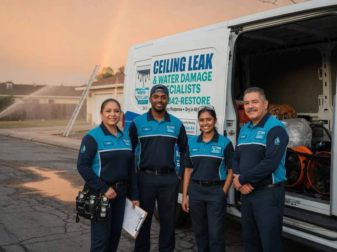 Ceiling Leak Cleanup company in Dedham, IA
