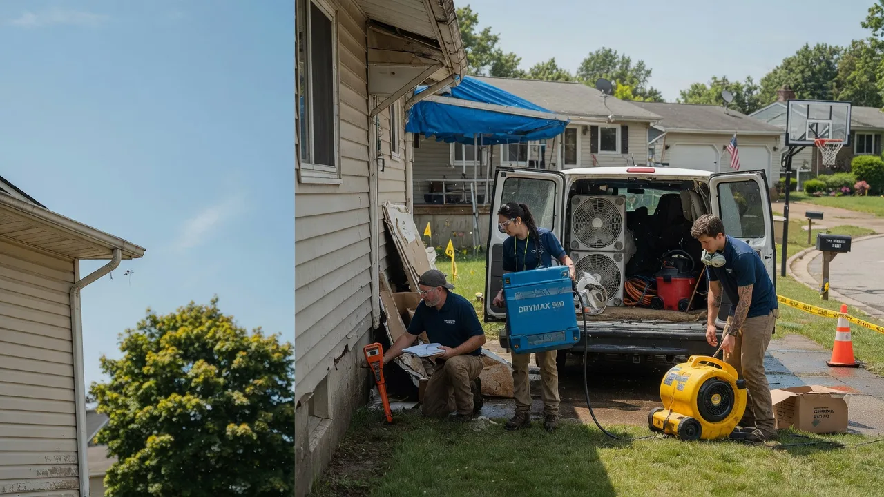 Ceiling Leak Cleanup in Dedham, IA near me