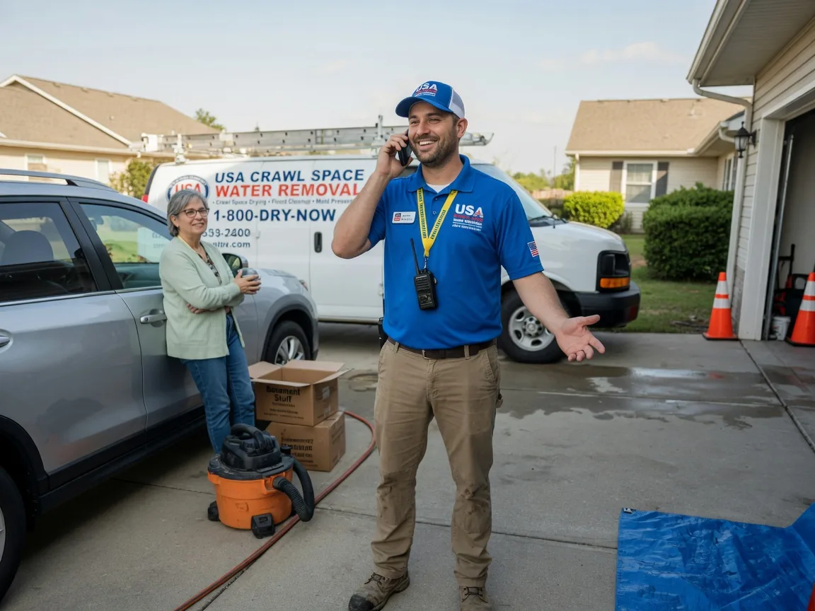 Crawl Space Water Removal Dedham, IA FAQs